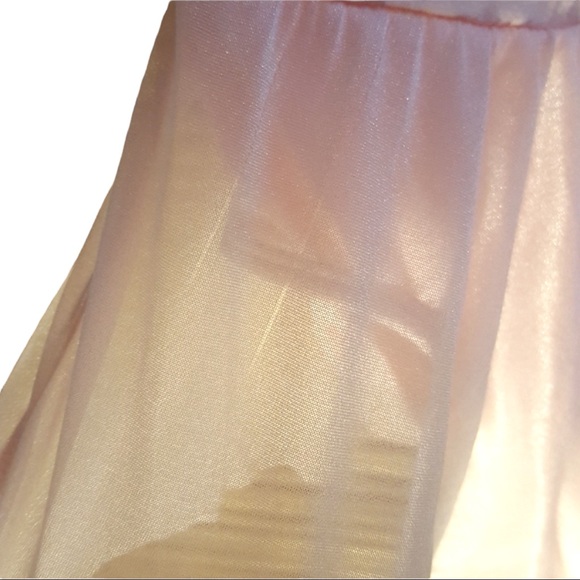 Danskin Freestyle Leotard Pink Skirted sequins with bow - Picture 3 of 3